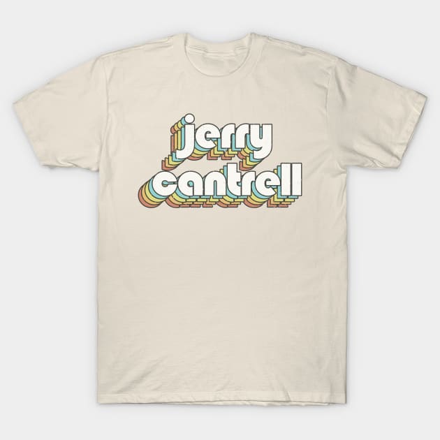 vintage color Jerry Cantrell T-Shirt by Wizz Ventura